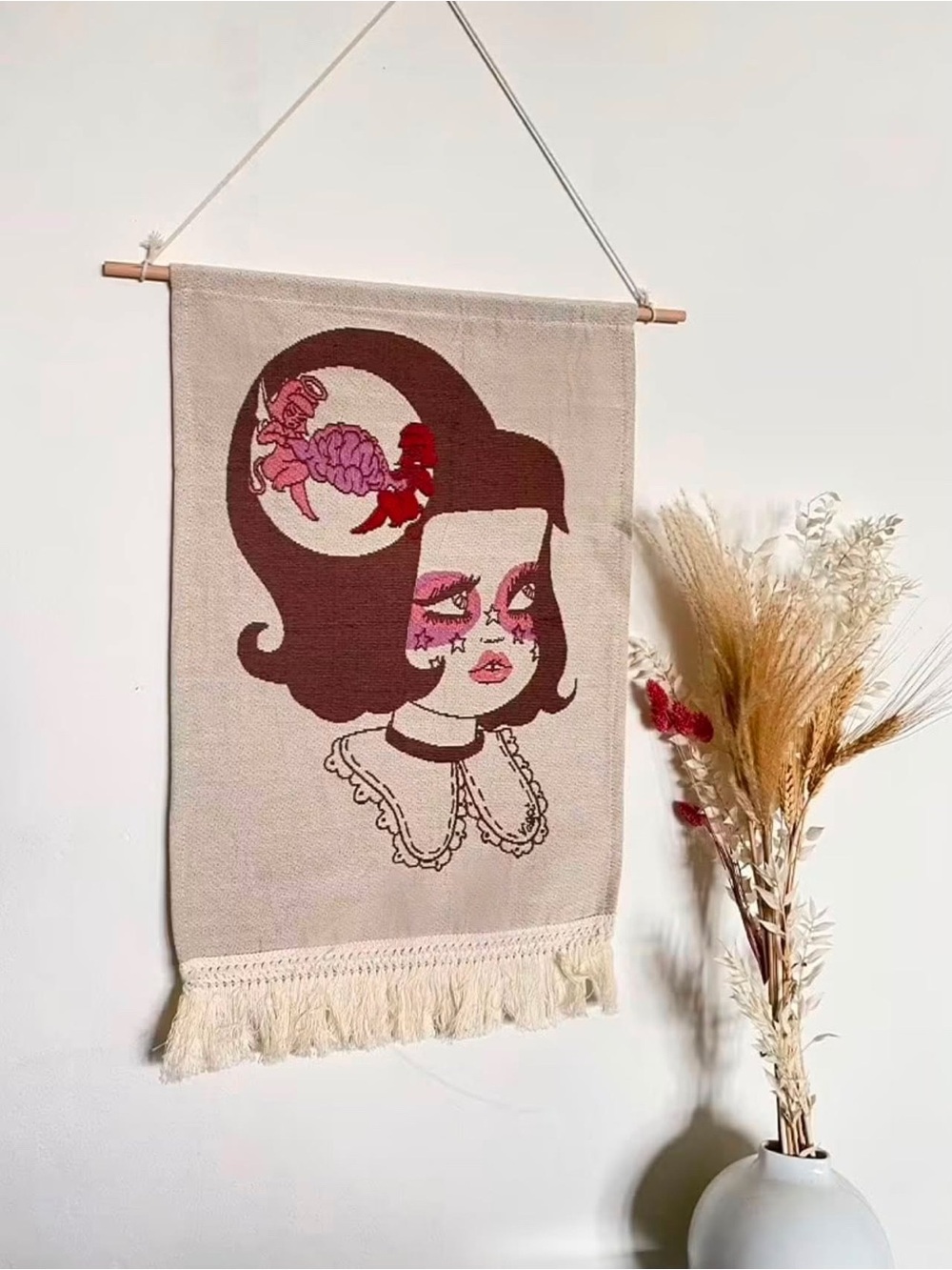 Valfre hanging Tapestry Rare Find